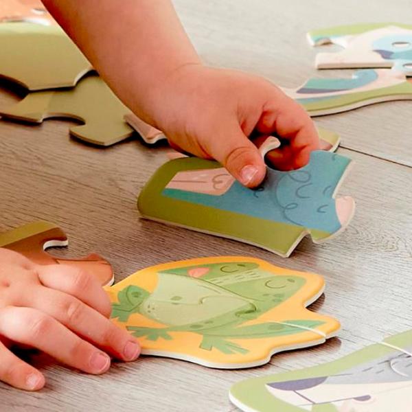 Puzzle Hape Prietenii pădurii 1+/ Numărul de piese: 1000 photo 6