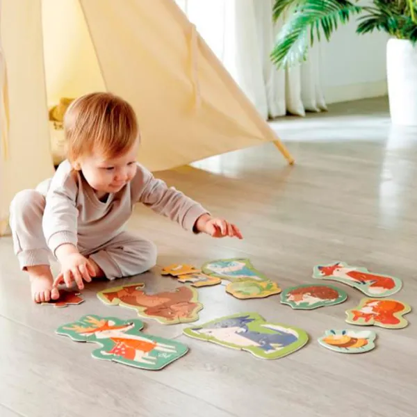 Puzzle Hape Prietenii pădurii 1+/ Numărul de piese: 1000 photo 7