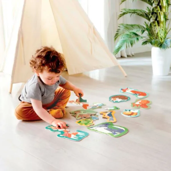 Puzzle Hape Prietenii pădurii 1+/ Numărul de piese: 1000 photo 8