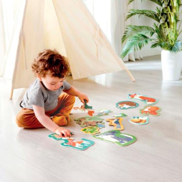 Puzzle Hape Prietenii pădurii 1+/ Numărul de piese: 1000 photo 8