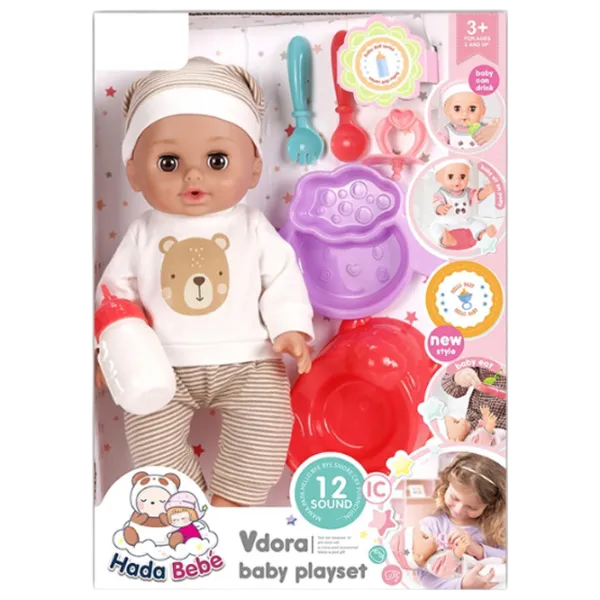 Păpușă Essa Toys Hoda Bebe WZB901-4 bebeluș / 3+ photo 3