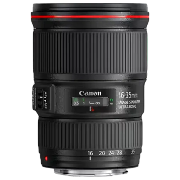 Obiectiv Canon EF 16-35mm f/4 L IS USM Black photo 1