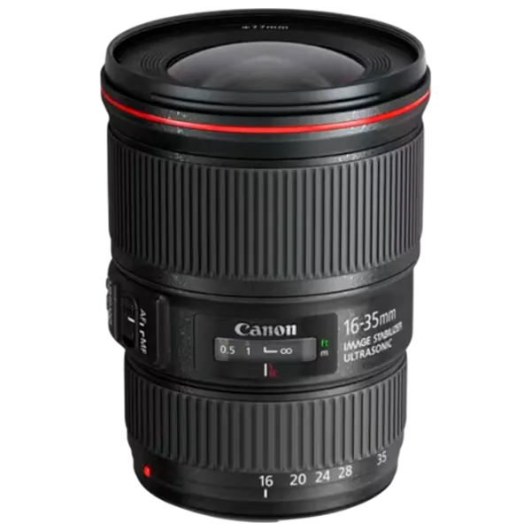 Obiectiv Canon EF 16-35mm f/4 L IS USM Black photo 2