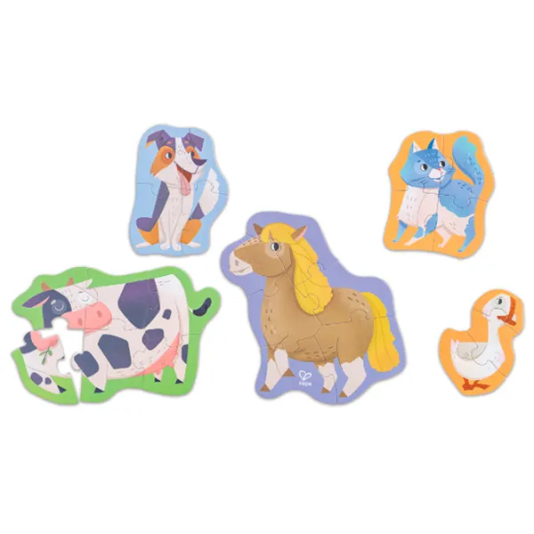 Puzzle Hape Prietenii de la Fermă 1+/ Numărul de piese: 40 photo 4