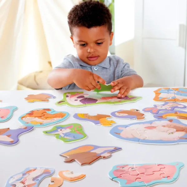 Puzzle Hape Prietenii de la Fermă 1+/ Numărul de piese: 40 photo 7