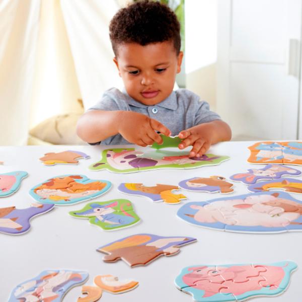 Puzzle Hape Prietenii de la Fermă 1+/ Numărul de piese: 40 photo 7