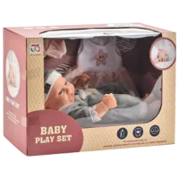 Păpușă Essa Toys Baby in pajamas 6899-21W bebeluș / 3+