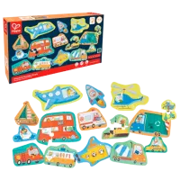Puzzle Hape Vehicule 1+/ Numărul de piese: 60