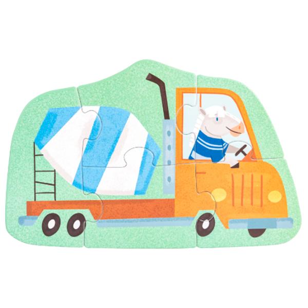 Puzzle Hape Vehicule 1+/ Numărul de piese: 60 photo 5