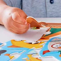 Puzzle Hape Транспорт и машины 1+/ Количество деталей: 60 photo 6