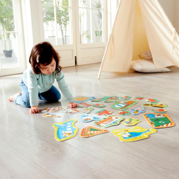 Puzzle Hape Vehicule 1+/ Numărul de piese: 60 photo 7