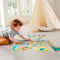 Puzzle Hape Транспорт и машины 1+/ Количество деталей: 60 photo 8