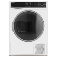 Mașină de uscat rufe SHARP KD-HHH9S8GW3EE 9 kg/ White