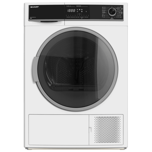 Mașină de uscat rufe SHARP KDHHH8S7GW2EE 8 kg/ White photo 1