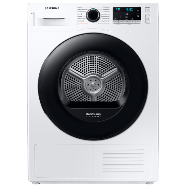 Сушильная машина Samsung DV90TA040AE/UA 9 кг/ Белый photo 1