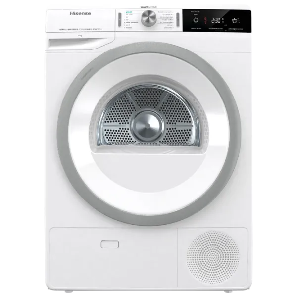 Mașină de uscat rufe Hisense MHD830 8 kg/ White photo 1