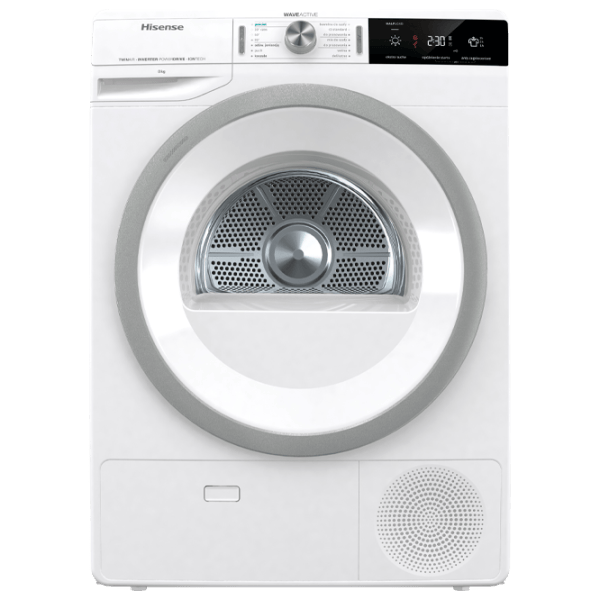 Mașină de uscat rufe Hisense MHD830 8 kg/ White photo 1