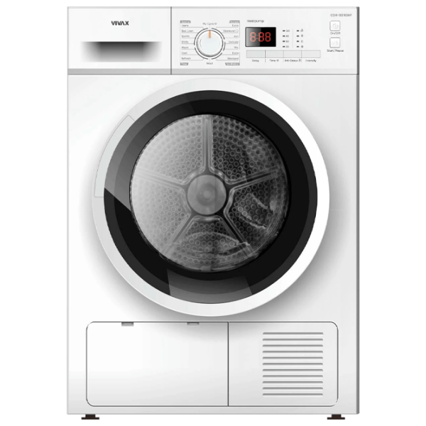 Mașină de uscat rufe Vivax CDR-0816SHP 8 kg/ White photo 1