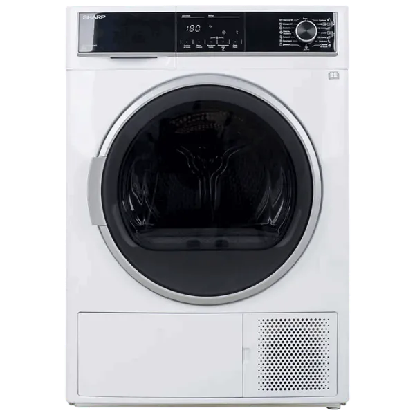 Mașină de uscat rufe SHARP KDHHH8S8GW3EE 8 kg/ White photo 1