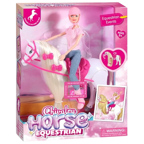 Păpușă Essa Toys Chivalry Horse 137A model / 3+ photo 4