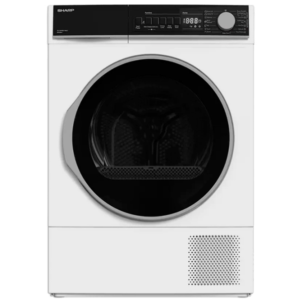Mașină de uscat rufe SHARP KDNHB8S7GW21EE 8 kg/ White photo 1