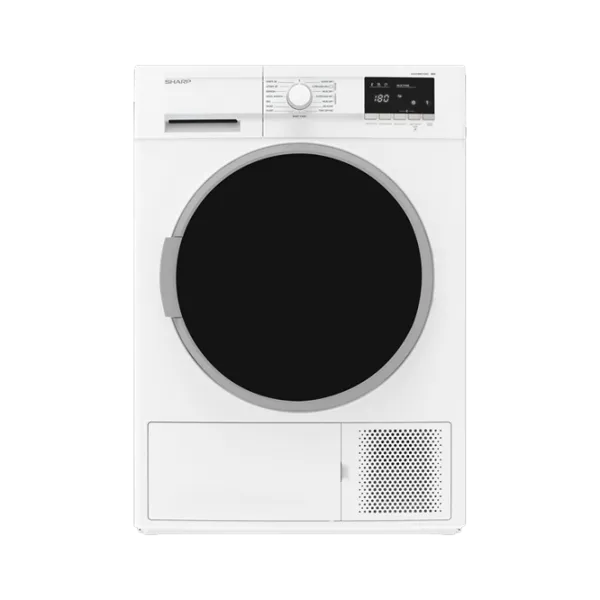 Mașină de uscat rufe SHARP KDGHB8S7GW2EE 8 kg/ White photo 1