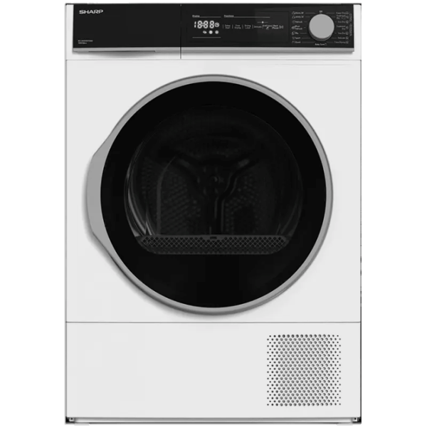 Mașină de uscat rufe SHARP KDNHH0S7GW21EE 10 kg/ White photo 1