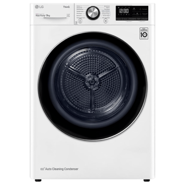 Сушильная машина LG DC90V9V9W 9 кг/ Белый photo 1