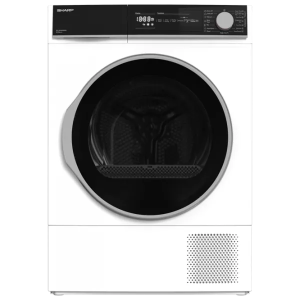Сушильная машина SHARP KD-NHH8S8GW3-EE 8 кг/ Белый photo 1