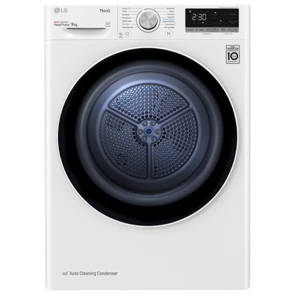 Сушильная машина LG DC90V5V0W 9 кг/ Белый photo 1