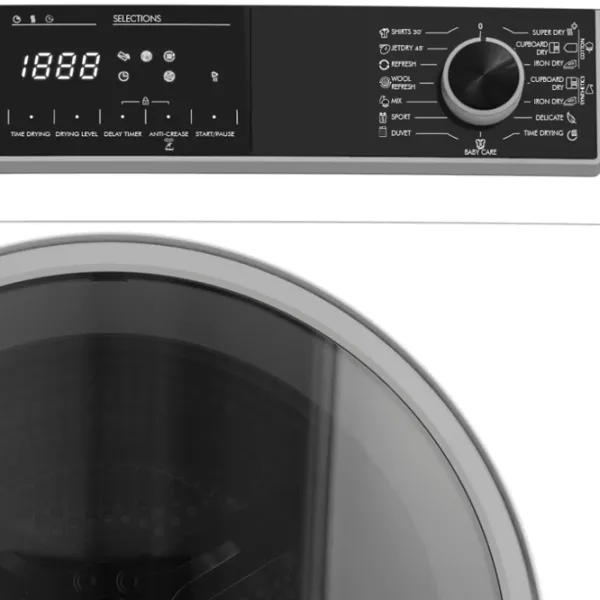 Mașină de uscat rufe SHARP KD-HHH8S7GW2-EE 8 kg/ White photo 8