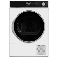 Mașină de uscat rufe SHARP KD-NHH7S8GW3-EE 7 kg/ White