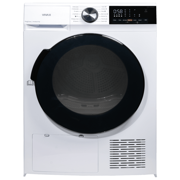 Сушильная машина Vivax CDR-0816MHP 8 кг/ Белый photo 1