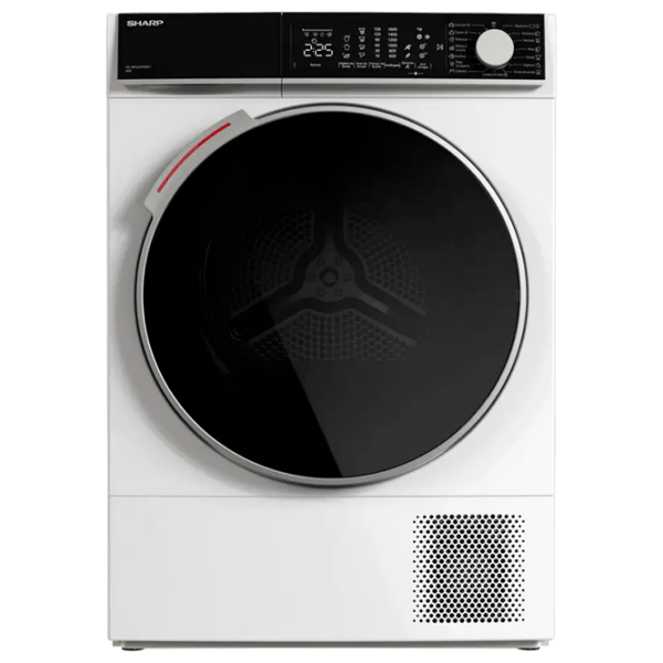 Mașină de uscat rufe SHARP KD-NHL8S9GWC-EE 9 kg/ White photo 1