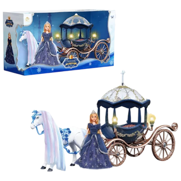 Set Essa Toys Fantasy Carriage 374A  prințesă / 3+ photo 1