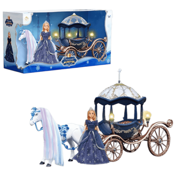 Set Essa Toys Fantasy Carriage 374A  prințesă / 3+ photo 1