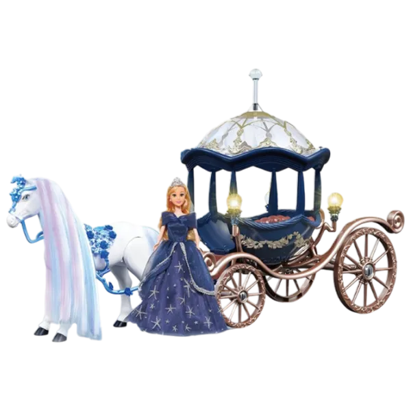 Set Essa Toys Fantasy Carriage 374A  prințesă / 3+ photo 2