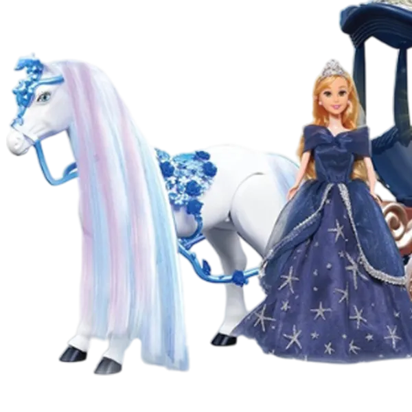 Set Essa Toys Fantasy Carriage 374A  prințesă / 3+ photo 3