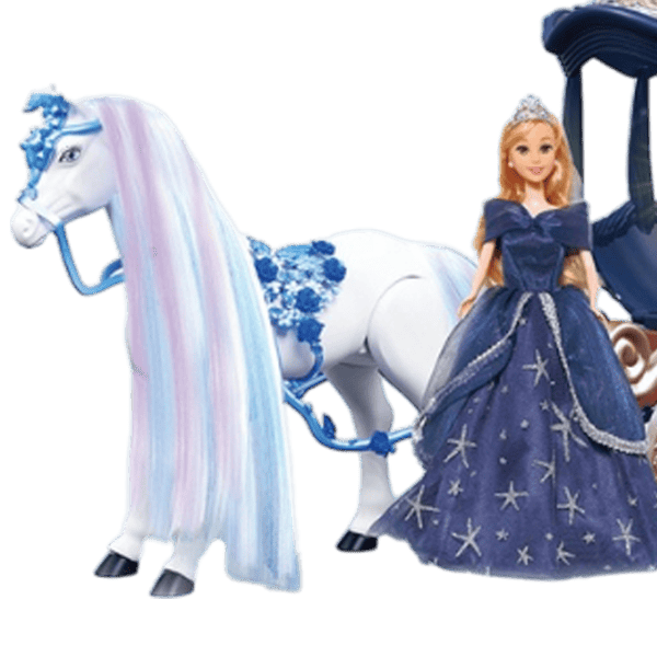 Set Essa Toys Fantasy Carriage 374A  prințesă / 3+ photo 3