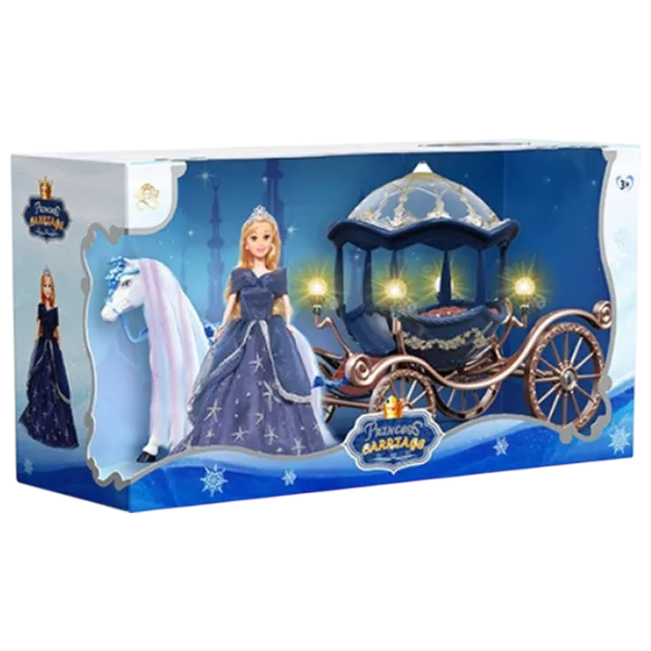 Set Essa Toys Fantasy Carriage 374A  prințesă / 3+ photo 4