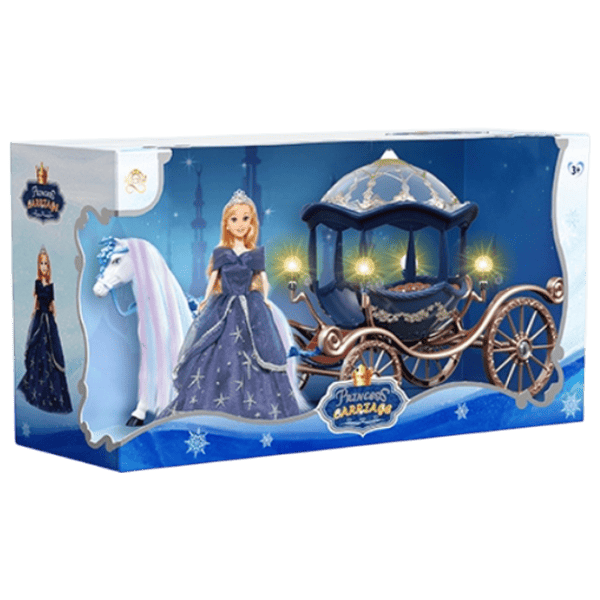 Set Essa Toys Fantasy Carriage 374A  prințesă / 3+ photo 4
