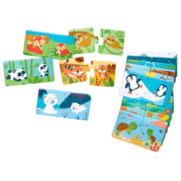 Puzzle Hape Animale și pui 1+/ Numărul de piese: 36 photo 2