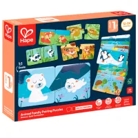 Puzzle Hape Животные и детёныши 1+/ Количество деталей: 36 photo 3