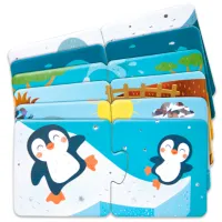Puzzle Hape Животные и детёныши 1+/ Количество деталей: 36 photo 6