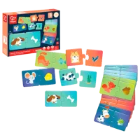 Puzzle Hape Ora gustării animalelor 1+/ Numărul de piese: 36