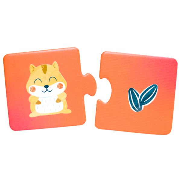 Puzzle Hape Ora gustării animalelor 1+/ Numărul de piese: 36 photo 5