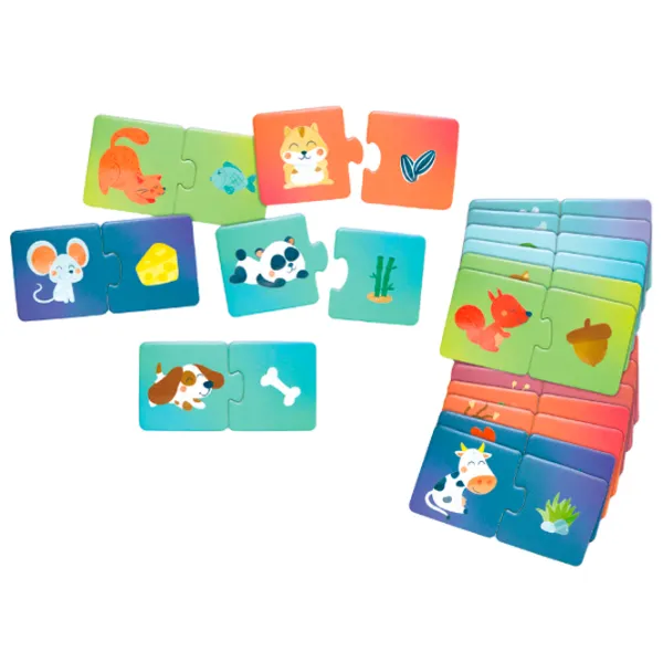 Puzzle Hape Ora gustării animalelor 1+/ Numărul de piese: 36 photo 6