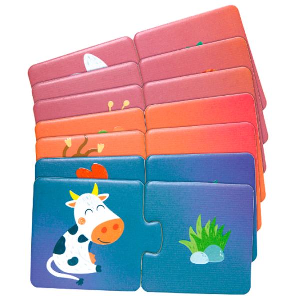 Puzzle Hape Ora gustării animalelor 1+/ Numărul de piese: 36 photo 7