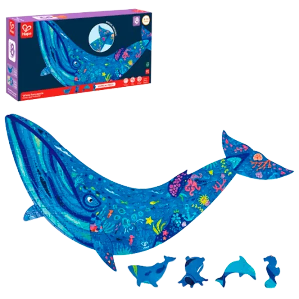 Puzzle Hape Balena cu cocoașă 6+/ Numărul de piese:  photo 1
