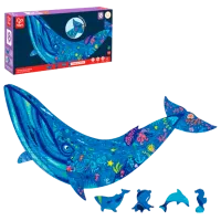 Puzzle Hape Balena cu cocoașă 6+/ Numărul de piese: 